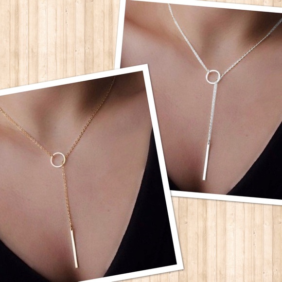 Bohemian geometric adjustable choker necklace - Picture 3 of 7